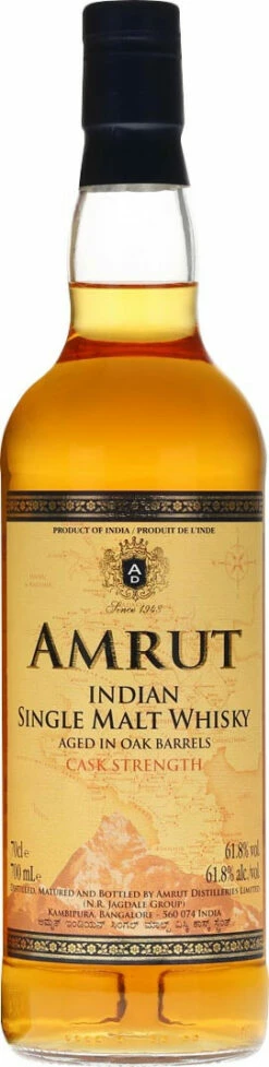 Amrut Cask Strength Indian Single Malt Whisky