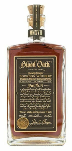 Blood Oath Pact No. 3 Kentucky Straight Bourbon Whiskey