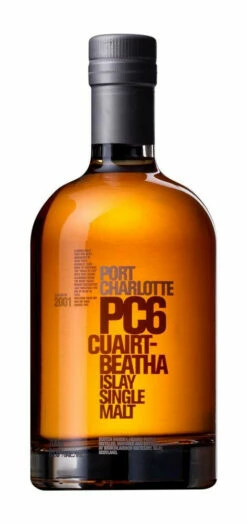 Bruichladdich Port Charlotte PC6 Cuairt-Beatha