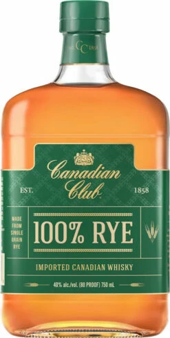Canadian Club 100% Rye Whisky