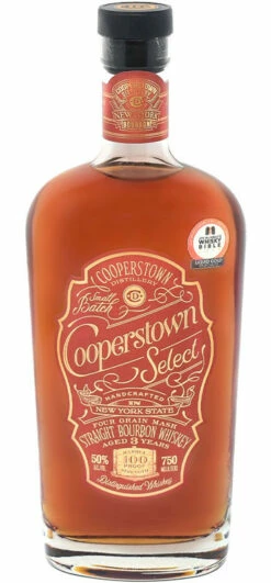 CASKERS Sales 52 Cooperstown Select Straight Bourbon Whiskey