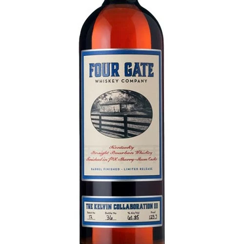 Four Gate Kelvin Collaboration III Batch 12 Bourbon Whiskey 4 Four Gate Kelvin Collaboration III Batch 12 Bourbon Whiskey - Image 2
