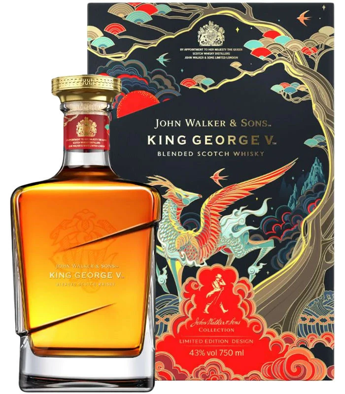 Johnnie Walker King George V Lunar New Year 2022 Blended Scotch Whisky 3 Johnnie Walker King George V Lunar New Year 2022 Blended Scotch Whisky