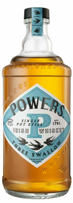 CASKERS Sales 19 Powers Three Swallow Single Pot Still Irish Whiskey