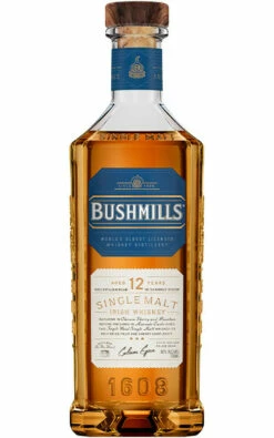 CASKERS Sales 15 Bushmills 12 Year Old Single Malt Irish Whiskey