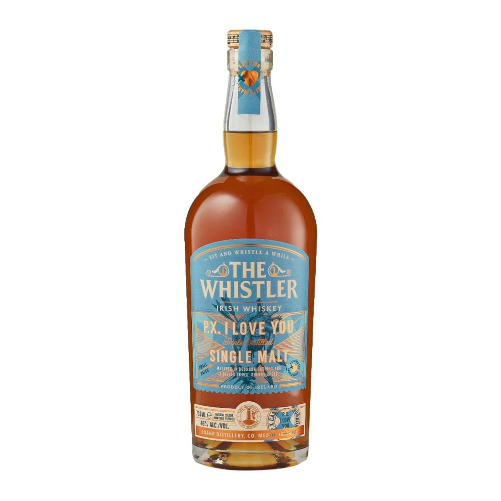 The Whistler P.X. I Love You Single Malt Irish Whiskey 3 The Whistler P.X. I Love You Single Malt Irish Whiskey