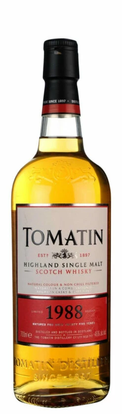 Tomatin 25 Year Old 1988 Batch 1 Limited Release