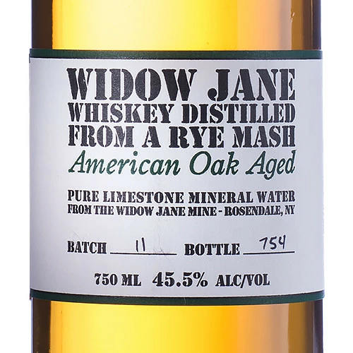 Widow Jane Distilled From A Rye Mash American Oak Aged Whiskey 4 Widow Jane Distilled From A Rye Mash American Oak Aged Whiskey - Image 2